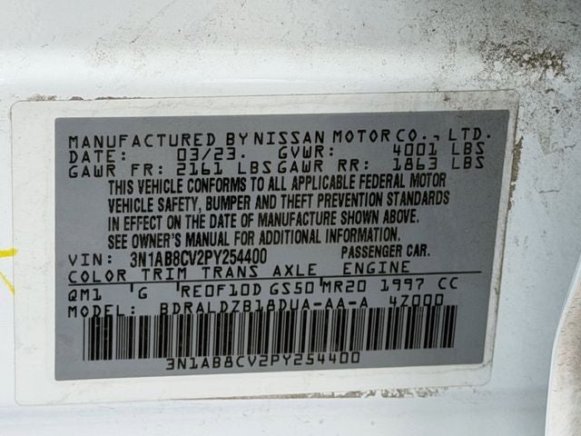 2023 Nissan Sentra SV