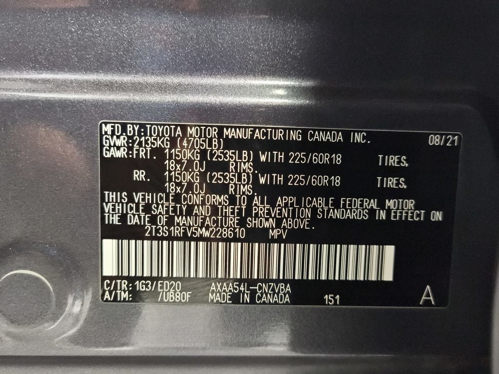 2021 Toyota RAV4 TRD Off Road