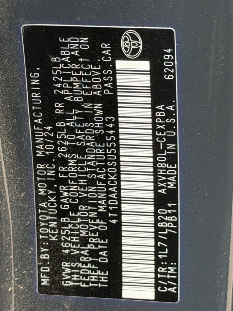 2025 Toyota Camry XSE