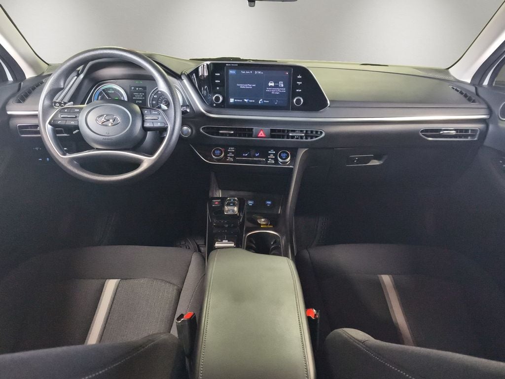 2022 Hyundai Sonata Hybrid Blue