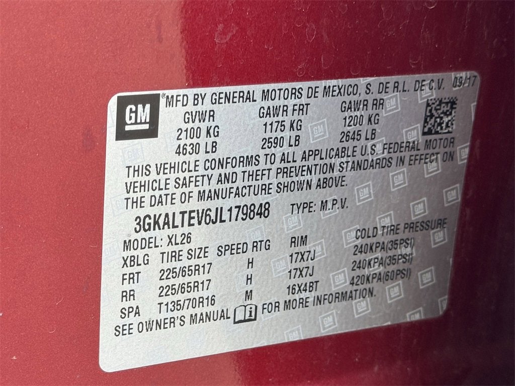 2018 GMC Terrain SLE