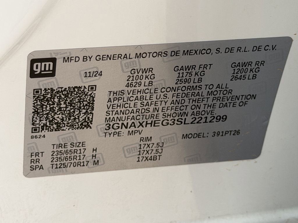 2025 Chevrolet Equinox LT