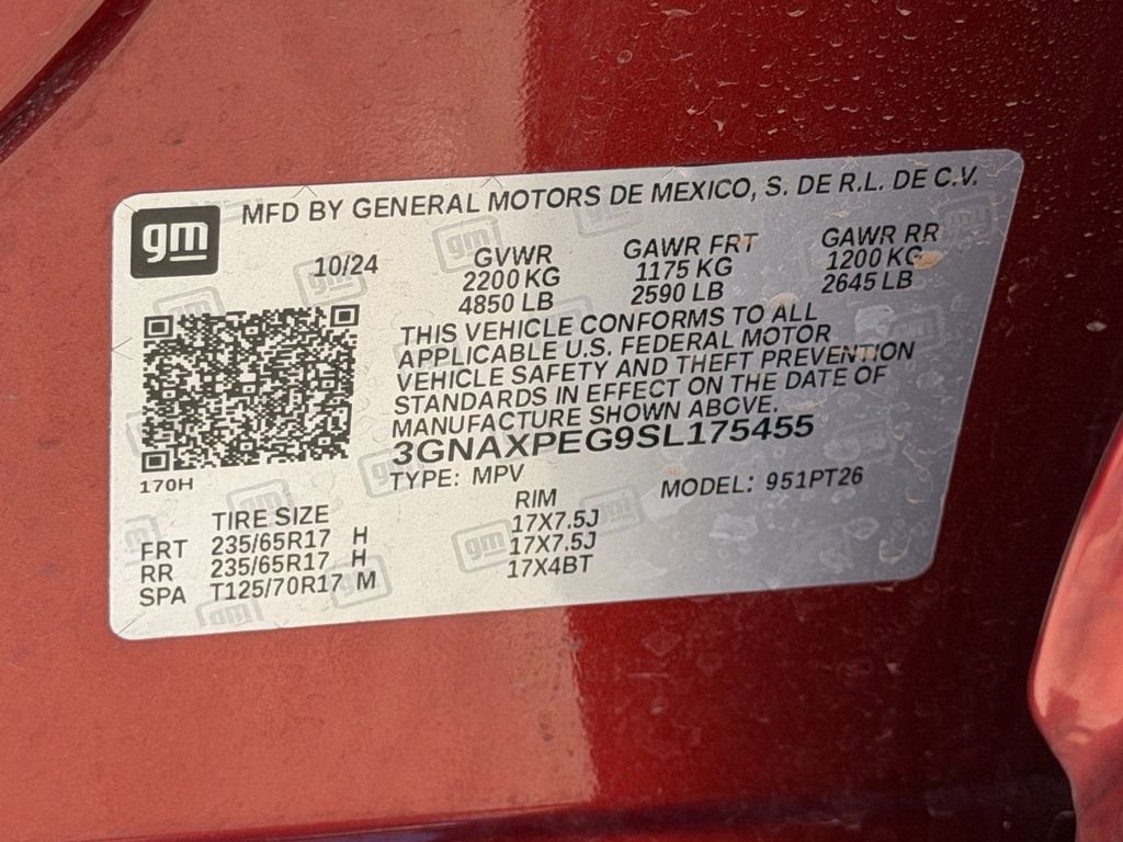 2025 Chevrolet Equinox LT