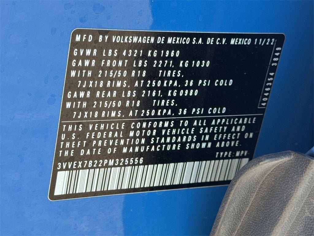 2023 Volkswagen Taos SE