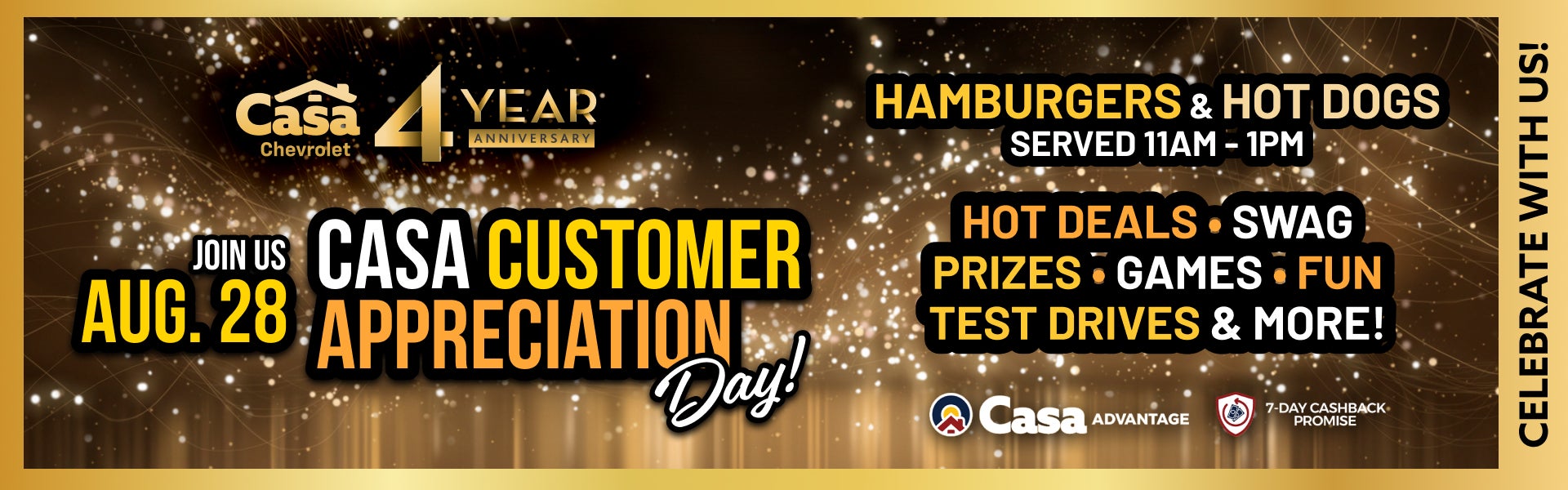 Celebrate with Us!