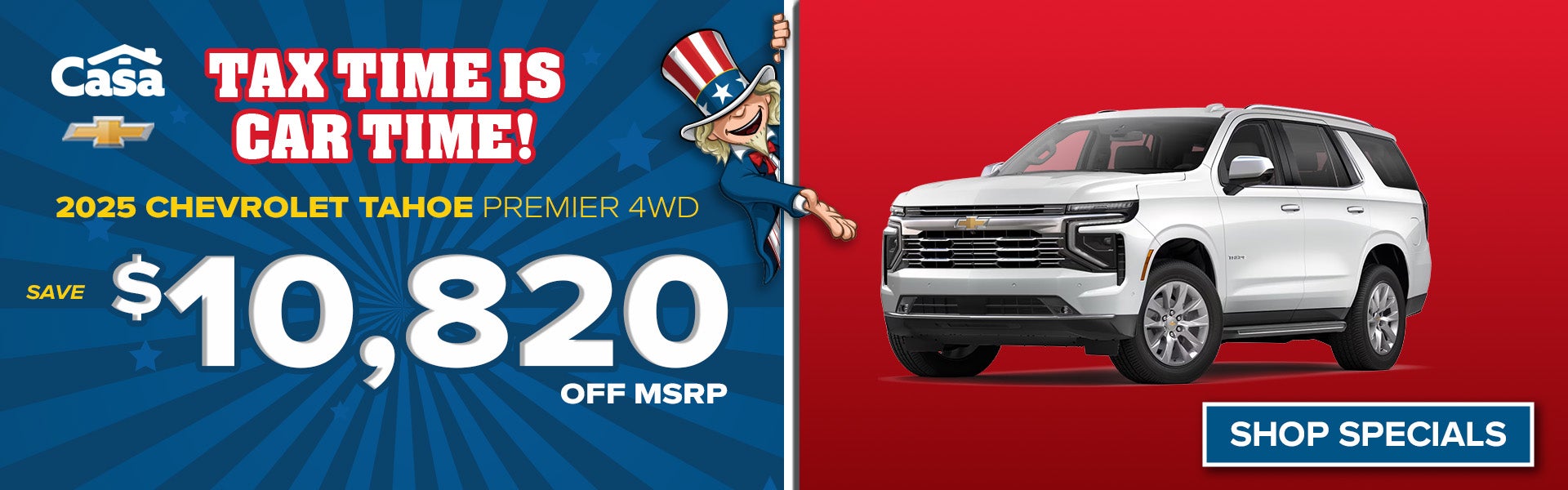 2025 Chevrolet Tahoe Premier 4WD