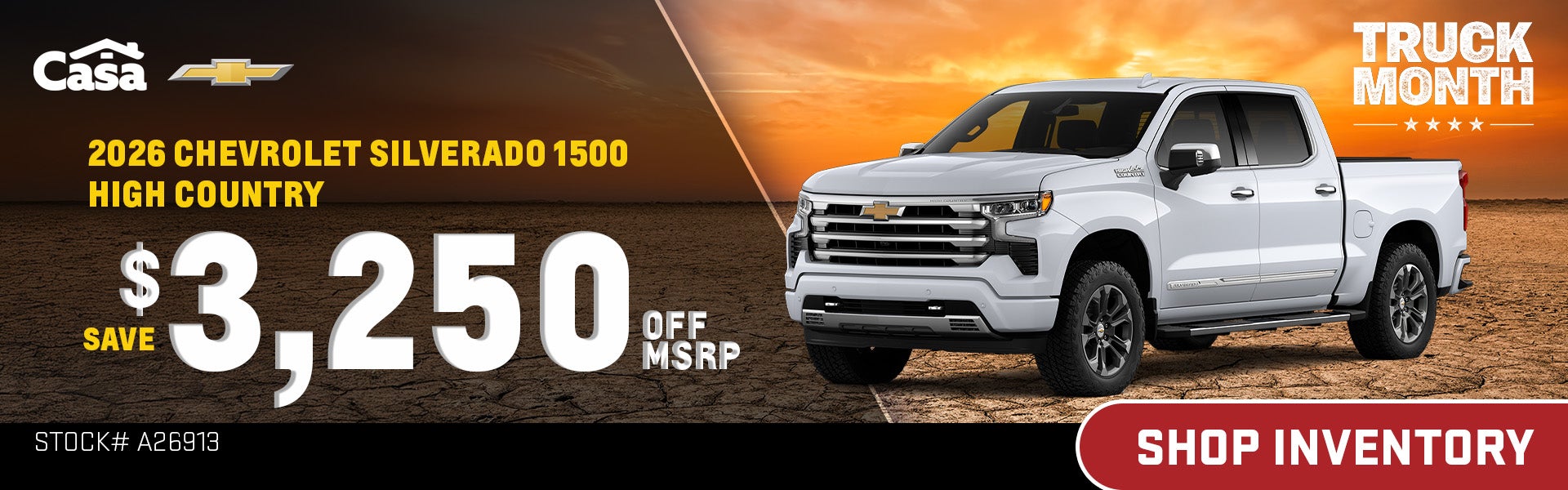 2026 Chevrolet Silverado 1500 High Country