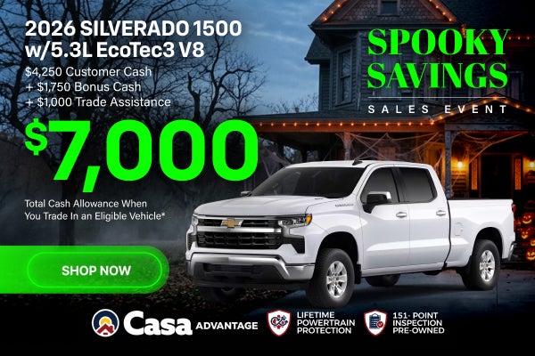 2026 Silverado 1500 w/5.3L EcoTec3 V8