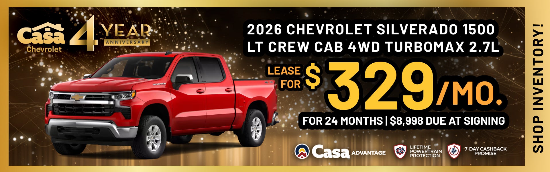 2026 Chevrolet Silverado 1500 LT Crew Cab 4WD TurboMax 2.7L