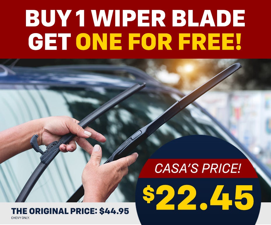 Buy 1 Wiper Blade Get One for Free!