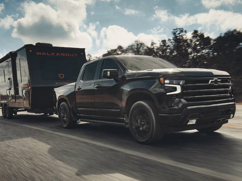 2026 Chevrolet Silverado towing another vehicle